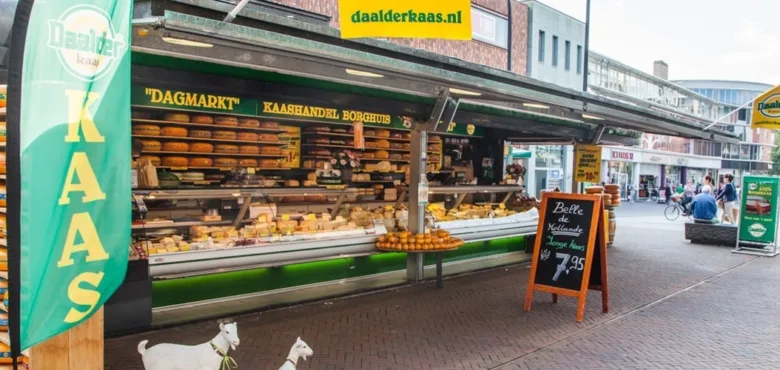Kaashandel Borghuis dagmarkt winkelen Enschede - Uit in Enschede